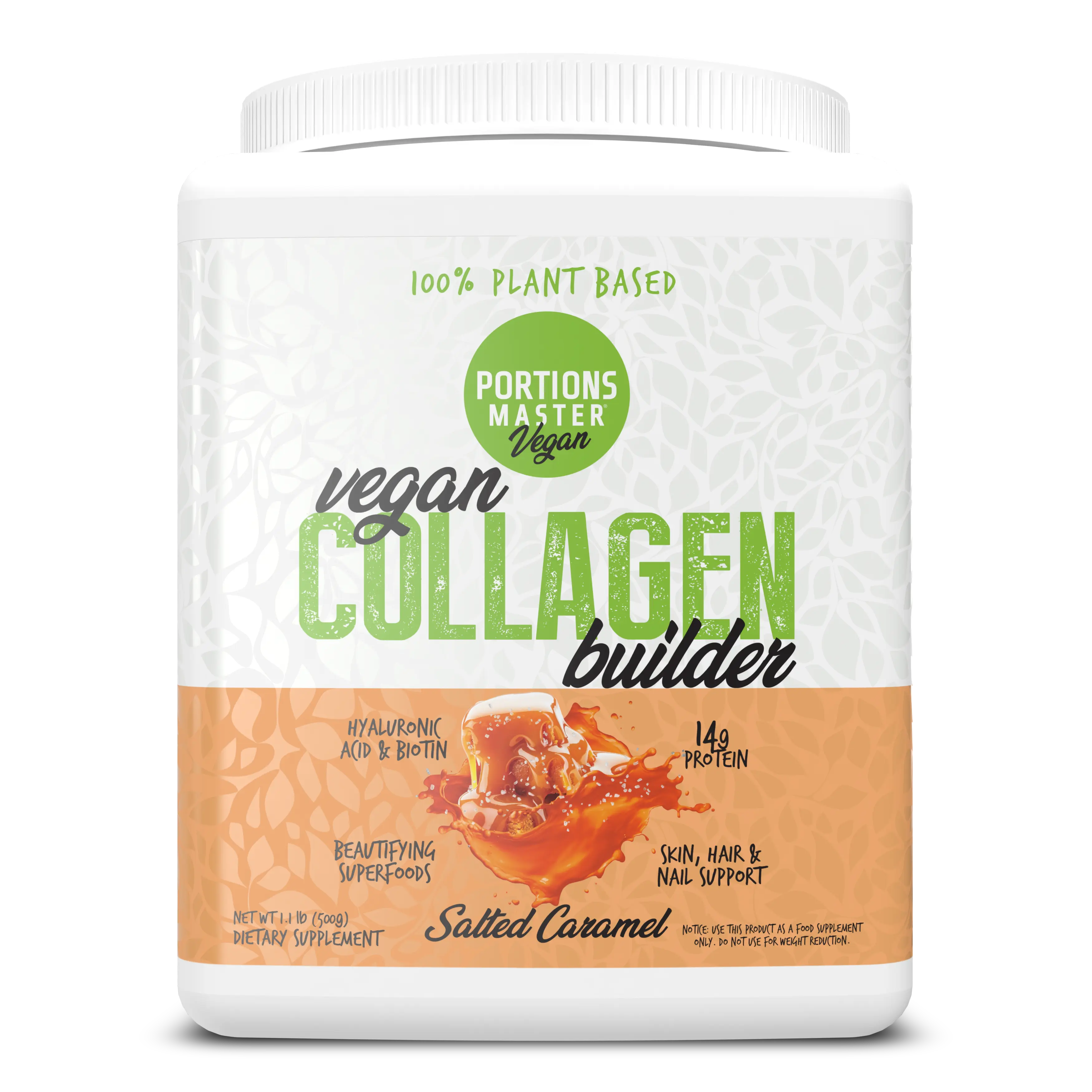 Portions Master Vegan Collagen Builder Salted Caramel