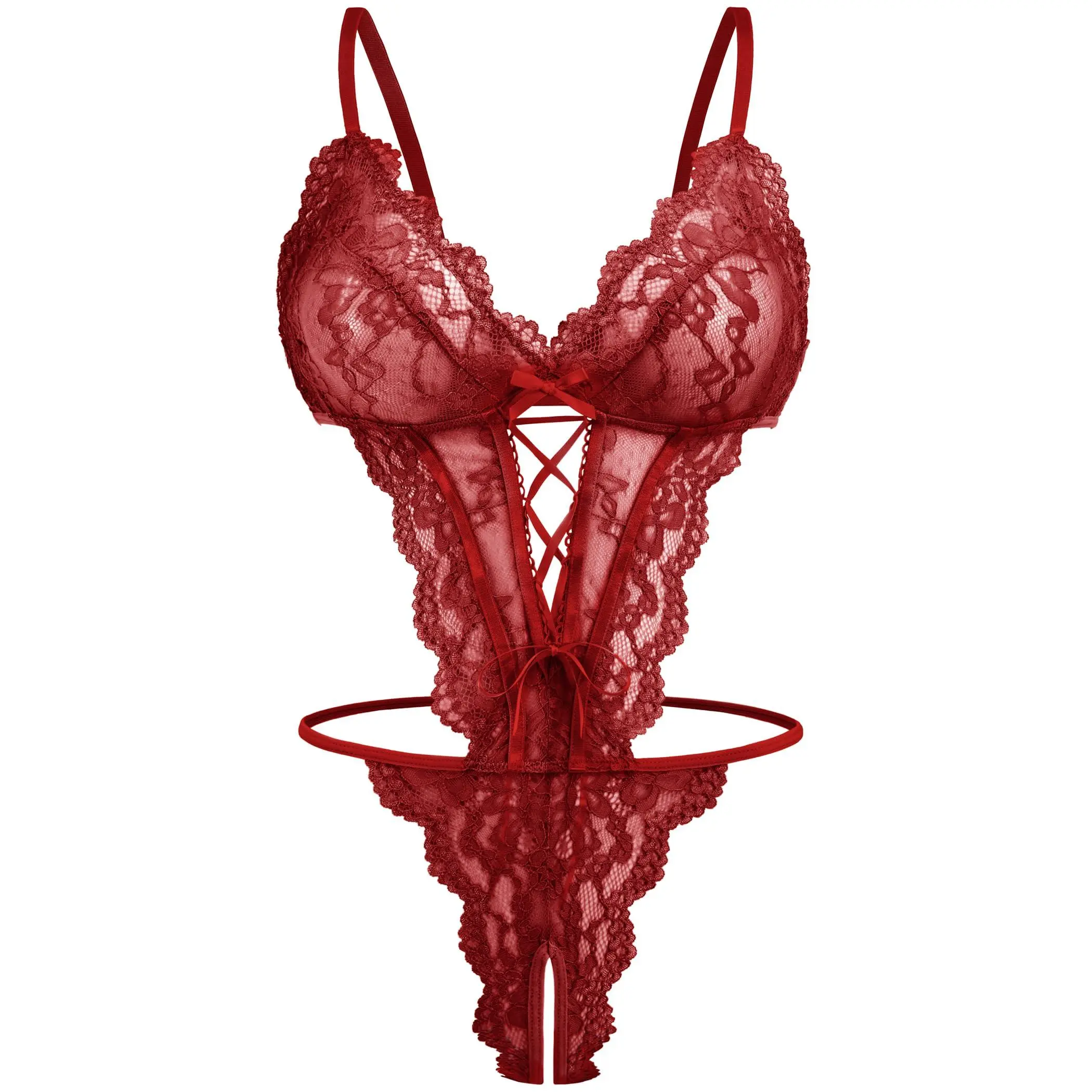 Avidlove Lingerie for Women Lace Bodysuit One Piece Lingerie Avidlove Lingerie for Women Lace Bodysuit One Piece Lingerie