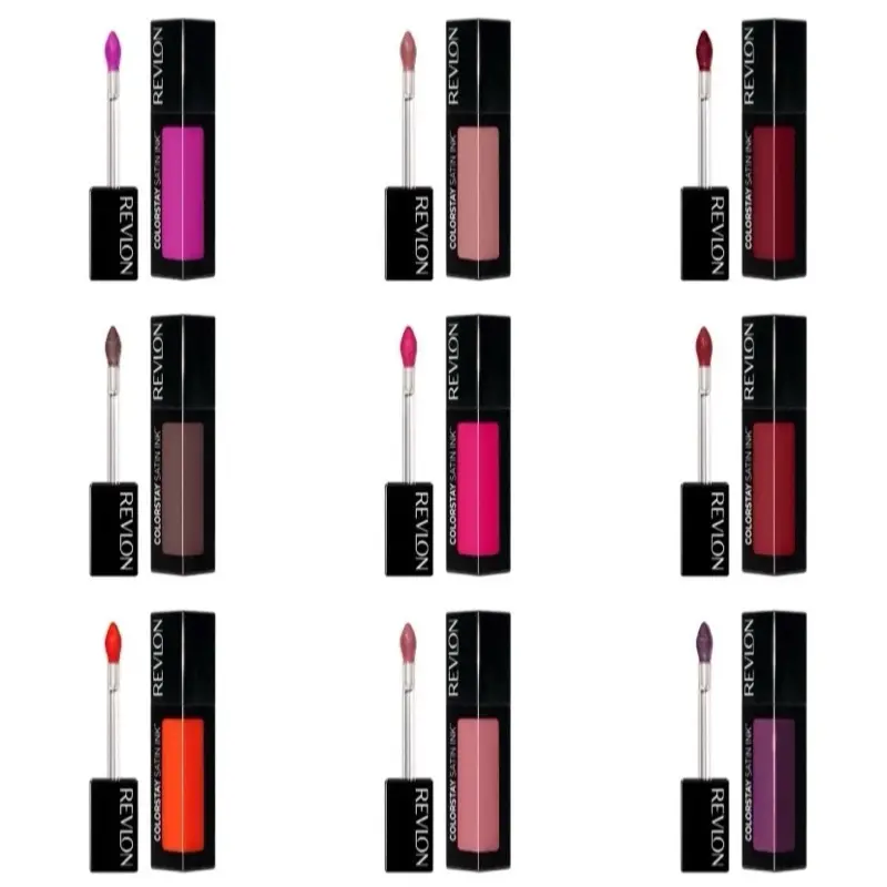 Revlon ColorStay Satin Ink Liquid Lipstick Longwear Rich Lip Colors with Black Currant Seed Oil 0.17 fl oz Lightweight Gloss Finish