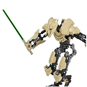 Hot 32cm Ksz714 Star Toy Anime  Action Figure Robot Grievous With Lightsaber Hilt Combat Model Building Gifts