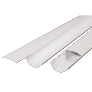 212 MAIN Wiremold Cornermate 5in. Cord Channel, Indoor Cable Management Solution for Wall Installation That Hides Wires in Living Room