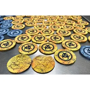 10 Gram Ceramic Custom Poker Chips - Semi Custom - Marbled Series