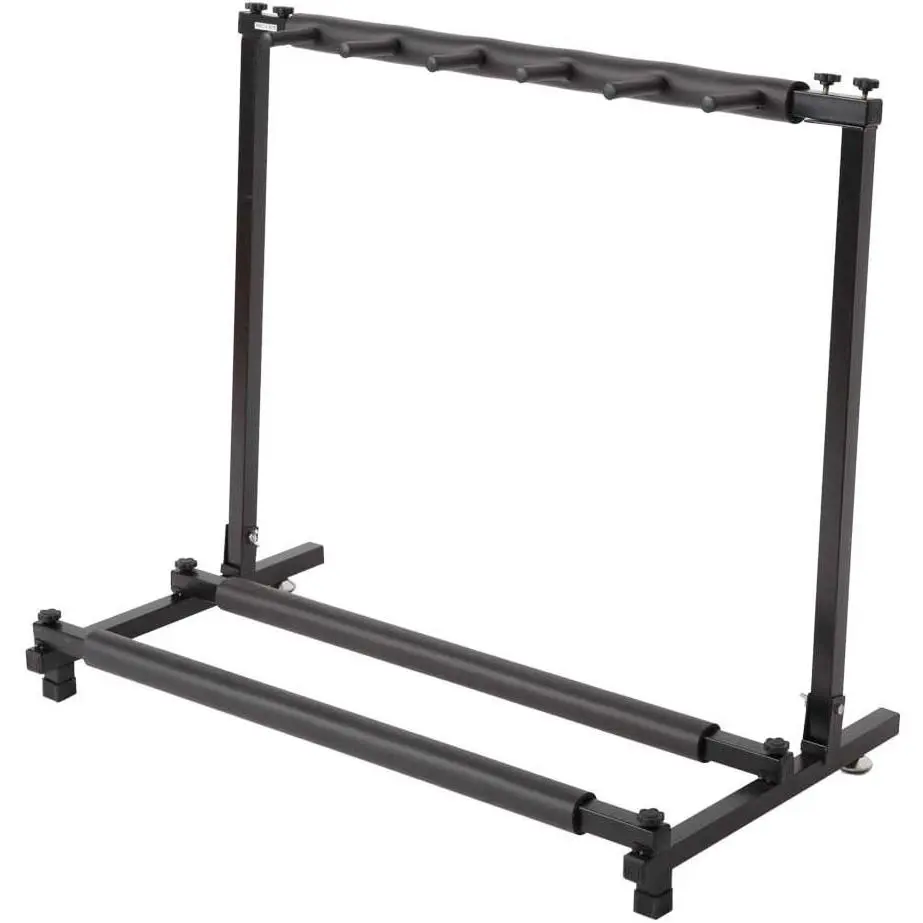 Glarry 5-Holder Guitar Stand - Multi-Instrument Display Rack for Guitars, Ukuleles, Basses, Banjos - Ideal for Bands, Studios, Guitar Stands