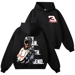 Dale Earnhardt 03 Plus 90s Hoodie, Vintage Nascar Sweatshirt, Graphic Unisex Racing Shirt, Full Size Full Color, Gift For Fans