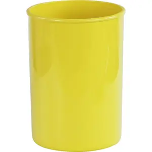 212 MAIN Lemon Plastic Utensil Holder - Kitchen Cutlery Storage Container, Polypropylene, Dishwasher-Safe for Sports & Outdoor Use