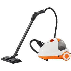 VEVOR 2000W Steam Cleaner Multipurpose Steamer with 27 Accessories, Household Steamer with 51 oz Large Water Tank for Cleaning, Heavy Duty Rolling Cleaning Machine for Carpet, Floors, Windows and Cars