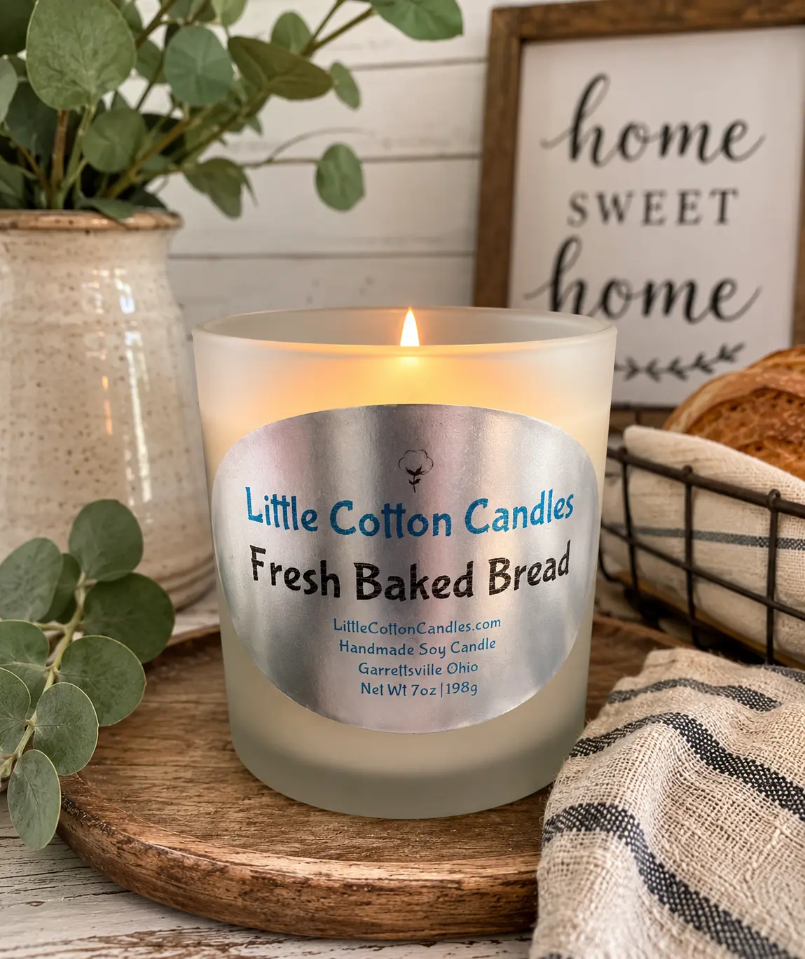 Fresh Baked Bread Soy Candle