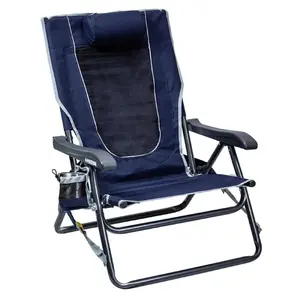 GCI Outdoor 8022451 Backpack Event 4-Position Indigo Hard Arm Backpack Chair
