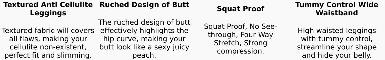 Women Scrunch Butt Lifting Workout Leggings Textured High Waist anti Cellulite Yoga Pants MOOSLOVER