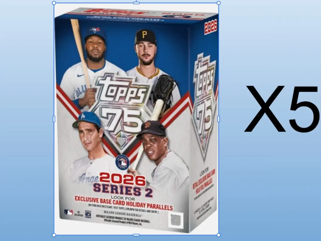 Break #097- MLB 2026 Topps Series 2 Blaster X5 -