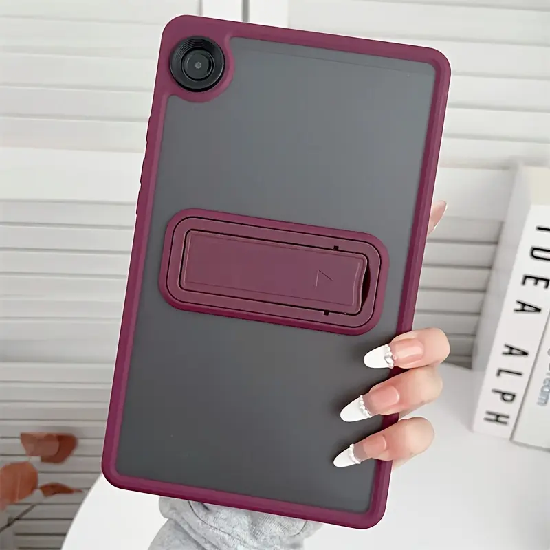 Acrylic Hard Shell Tablet Case with a Stand, Compatible with Samsung Tab A11/A9plus/A9/A8/S6Lite/A7 LITE/S9/S9 FE/S10, And Other Models, Designed for 22.1Cm & 26.67Cm Devices, Tablet Protective Cover, Tablet casing, Tablet Accessories