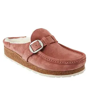 Birkenstock Buckley Leather Shearling Clog