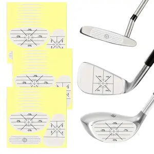 Golf Impact Tape, 90/150pcs/set High-resolution Stickers for Irons Drivers and Fairway Woods, Non-residue Swing Training Aid Impact Labels for Adults, Golf Accessories, Golf Equipment