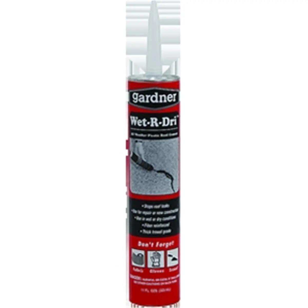 Gardner Gibson 0379-GA 10 oz. Wet-R-Dri Roof Cement