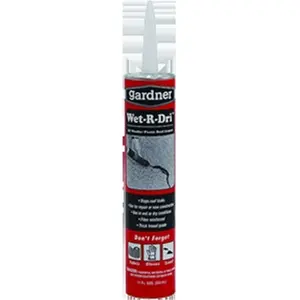 Gardner Gibson 0379-GA 10 oz. Wet-R-Dri Roof Cement