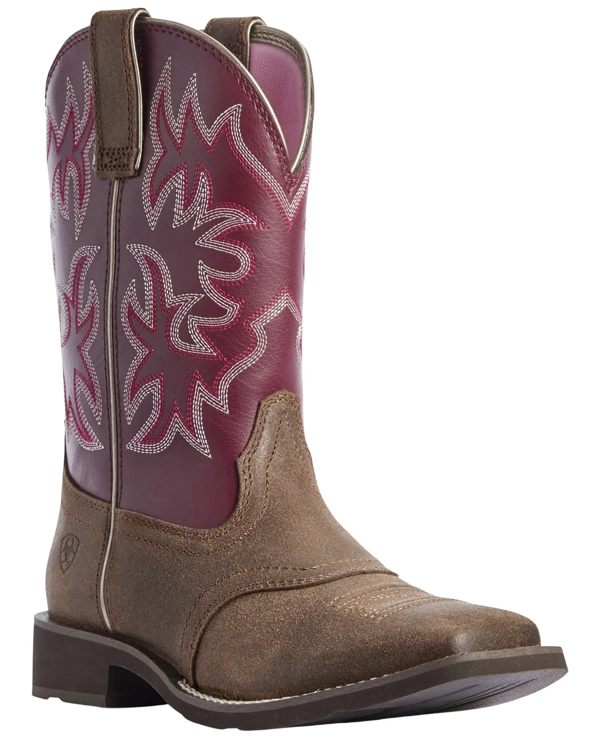 Ariat Women's Women'S Delilah Western Performance Boot Broad Square Toe - 10031593