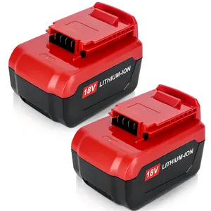 2Pack 6.0Ah PC18B 18 Volt Replacement Battery Compatible with Porter Cable 18V Lithium PCC489N PCXMVC PC18BL PC18BLX PC18B-2 Cordless Power Tools Batteries Drill Portable