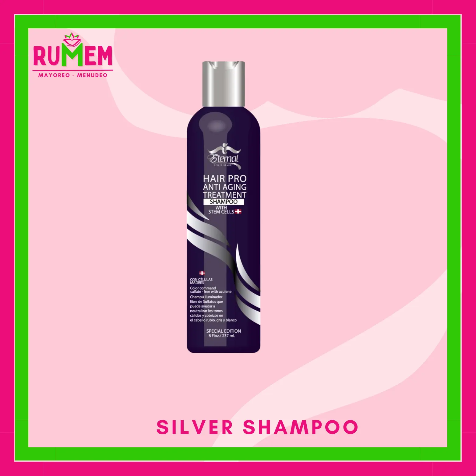 SILVER SHAMPOO HAIR PRO Haircare Violet SILVER SHAMPOO HAIR PRO Haircare Violet