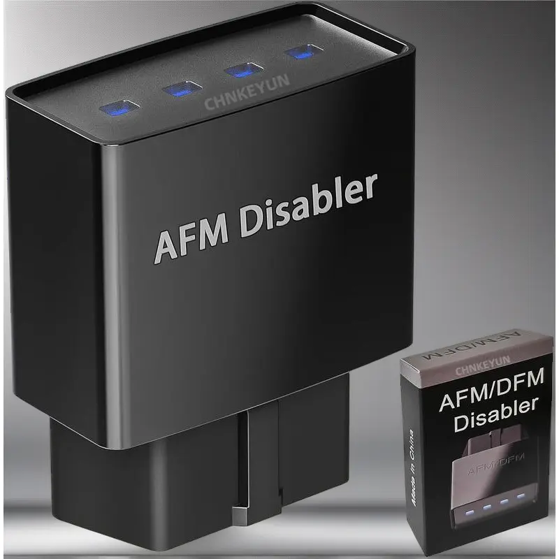 AFM/DFM Disabler Vehicle Accessories, 2026 Upgrade Plug-in OBD-II Port Device for V6 & V8 GM Motors, ECU Reset, Full Power Function, Car & Auto Parts Accessories Compatible with Chevy 5.3 Silverado, GMC Sierra, GMC Yukon, Cadillac Escalade