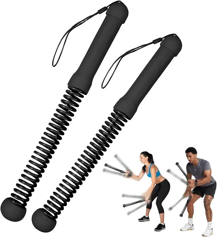‌Newly Upgraded Ropeless Battle Ropes – Silent Ropeless Training Fitness Equipment for Indoor/Outdoor Workouts, Unisex Design