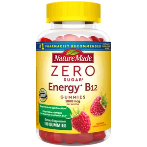 Zero Sugar‡ Energy◆ B12 Gummies 1000 Mcg Per Serving