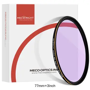 MECO Lossless MRC Three-Proof Light Pollution Night Photography Filter for Canon Nikon Sony Fujifilm Sigma Tamron Mirrorless and DSLR Cameras 37 40.5 43 46 49 52 55 58 62 67 72 77 82 86 95 105mm Night Sky Light Pollution Filter