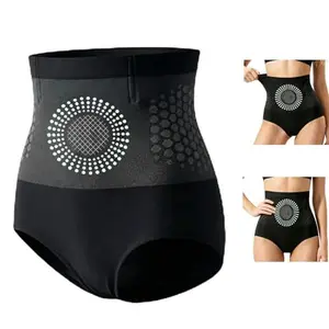 Women's High-Waist Compression Shorts, 4-in-1 Breathable Tummy Control Shapewear for Athletic Workouts & Daily Wear, Activewear