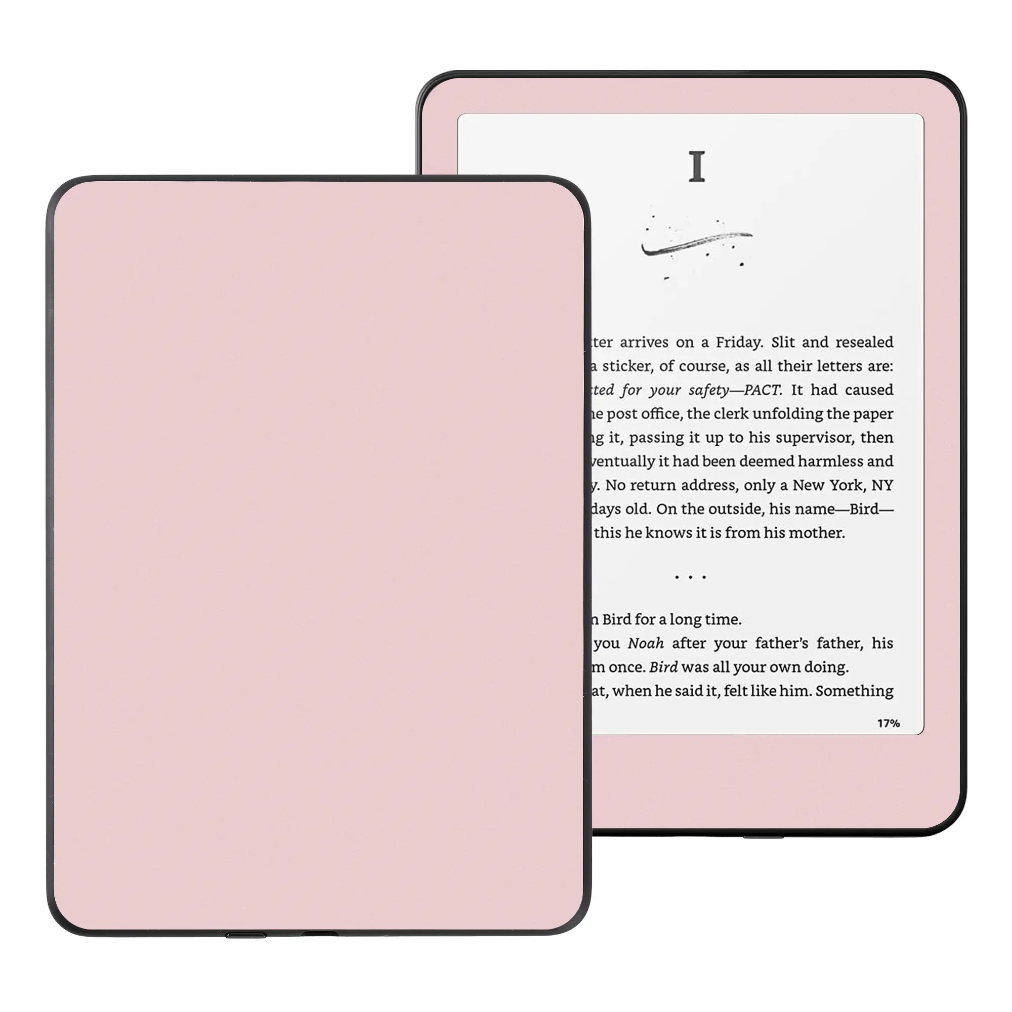 Solid Color Vinyl Skin Sticker for 7" Kindle – Scratch-Resistant Decal Wrap