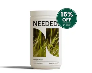 NEEDED. Women's Collagen Peptide Powder - 1 LB Bottle (1 Month Supply) - Expertly-Formulated Grass-Fed Hydrolyzed Collagen - 15g Serving - Skin Elasticity Hair & Joint Support - Pelvic Floor Health - Hormone-Free - Pregnancy Safe