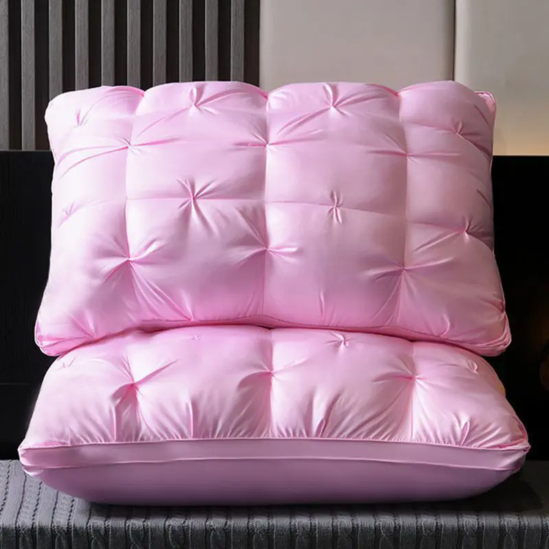 Twisted Flower Pillow - Pink [No Slant Mark]