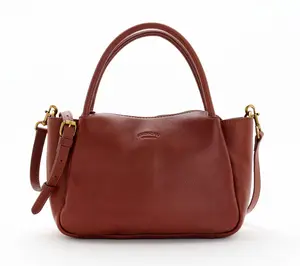 American Leather Co. Miloh Leather Top Handle Crossbody