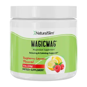 MagicMag  Raspberry-Lemon | Magnesium Supplement | Relaxing and Calming Support Dietary Healthcare Calcium Vitamin Muscle Fitness natural antioxidant