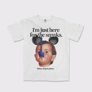 I'm Just Here For The Snacks T-shirt, Fast Past, Funny Magic Kingdom Graphic Tee, Shape Unisex Shirt