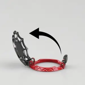 Car Engine Start Stop Button Cover, Spider Design Car Engine Start Stop Button Decoration, Universal Car Interior Accessories