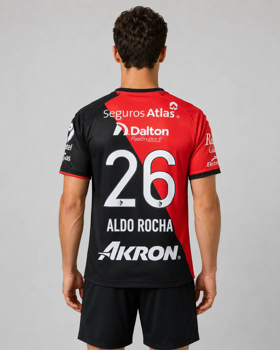 Atlas FC Aldo Rocha #26  Jersey