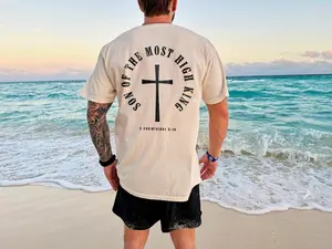 Son Of The Most High King 2025 T-Shirt, Men's Tee, Unisex Shirt, Religious Holiday Top, Scripture Tee, Resurrection Sunday Shirt, Full Size, Full Color