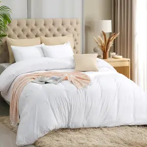 Utopia Bedding Soft Microfiber Duvet Cover Set with Zipper for All Sizes - Includes 2 Pillowcases