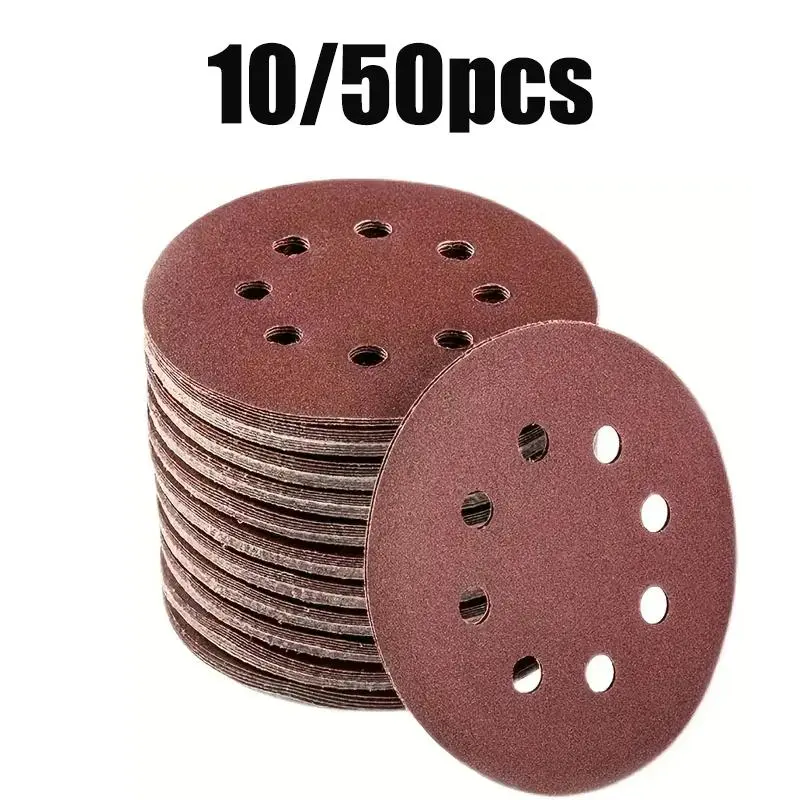 Random Orbital Sander Sanding Disc, Hook and Loop Sanding Disc, Hook Loop Sanding Disc for Random Track Sander, Abrasive & Finishing Products, Alumina Abrasive Sheet, Multiple Grit Options, Sandpaper