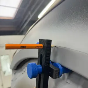 Collision Repair Body Line Tool with Blue Knobs for Precise Alignment and Repair High-Quality Car Body Repair Kit