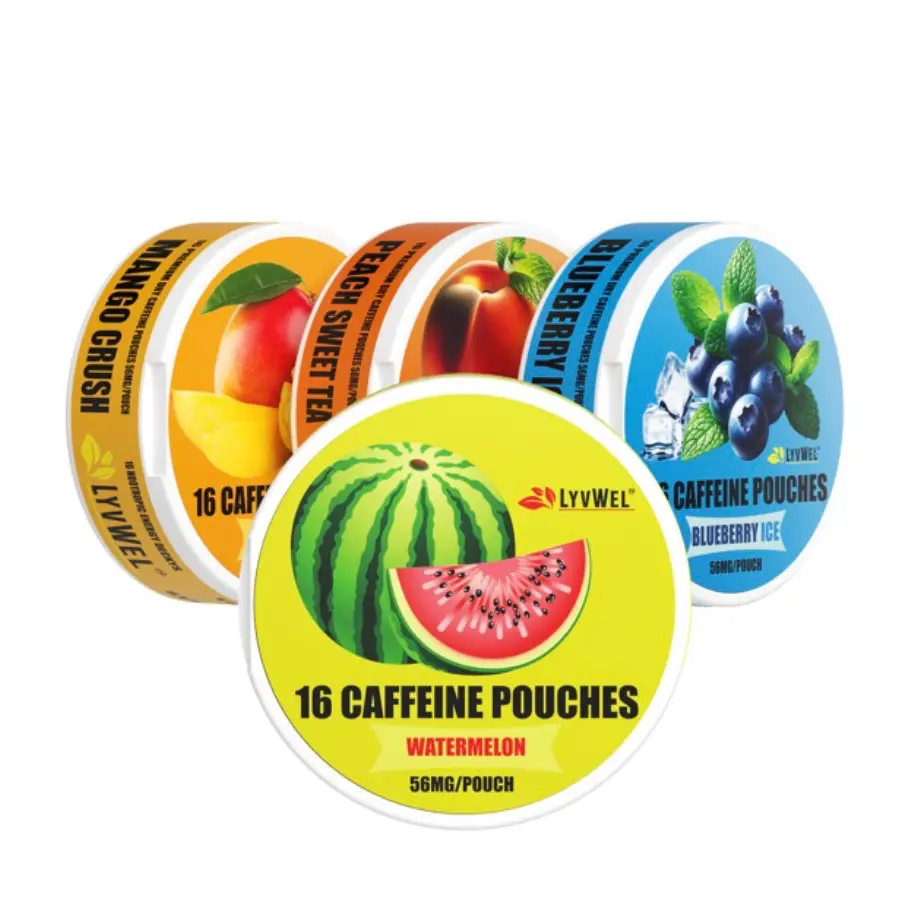 LyvWel Energy Pouches (3 Pack) (56mg & 72mg fuel/pouch) energy Decky + lip pillow+ pre-workout+ caffeine pouches +nootropics+caffeine pouches+upper Decky+energy pouches+zynbabwe+zyn+lyvwel