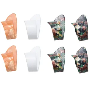 8 Pieces Thumb Finger Guitar Pick Celluloid Mediator Thumbpick for Acoustic Electric Guitarra Thickness