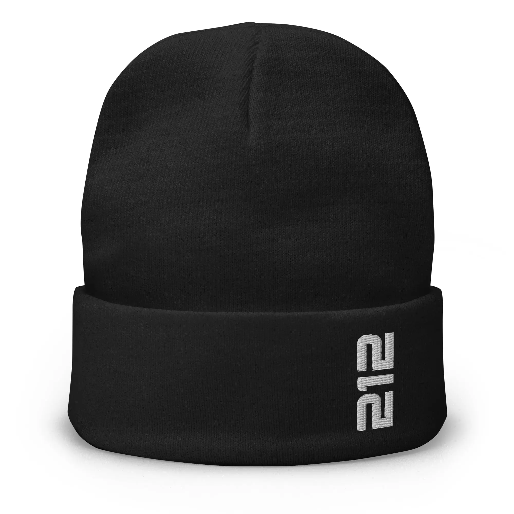 New York 212 Area Code Minimal 212 Winter Beanie Hat Cap