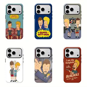 Beavis and Butt-Head Phone Case For iPhone 11 12  13 14 15 16 17Pro  Plus