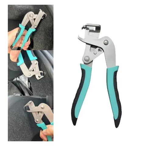 GJANSH Auto Fastener Clip Removal Pliers - Heavy-Duty Metal Quick-Release Tool, Non-Destructive Removal Tool for Fasteners and Clips, Automotive Repair Specialized Tool, Essential Outdoor Emergency Tool