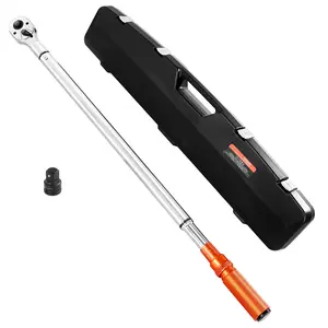 summervibes Click Torque Wrench, 3/4 Drive, 100-600 lbf-ft/136-814 Nm, Dual-Direction Set with Dual-Range Scales, 48-Tooth, High-Precision Alloy Steel Tool for Automotive Repair,