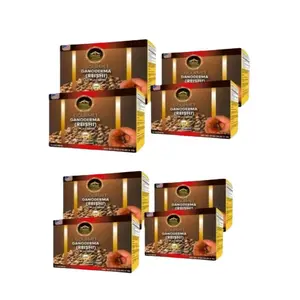 Eternal Spirit Beauty Perfecto 8 Café Lattes with Ganoderma for Energy & Digestive Health US Blend Arabica & Reishi Mushroom