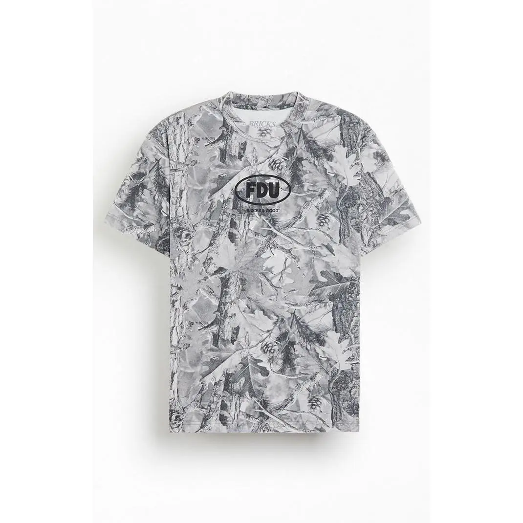 Bricks & Wood Men's FDU Camo T-Shirt - Multicolor