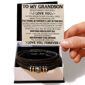 To My Grandson | Love You Forever Bracelet | LTMC