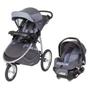 Baby Trend® Expedition® Race Tec™ Jogger Travel System w/ Ally™ 35 Infant Car Seat, All-Terrain Bicycle Tires & Canopy