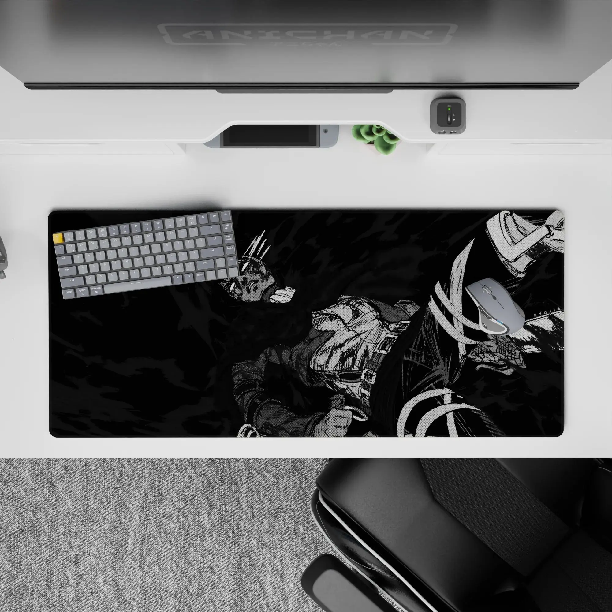 Attack on Titan - Anime Desk Mat - Levi's Last Stand, Mouse Pad for Anime Fan, Gaming Desk Accessories, Large Computer Pad, Desk Decor